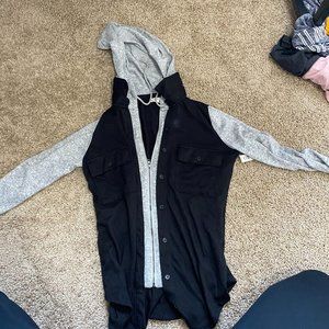 HOODED/LONGSLEEVE JACKET